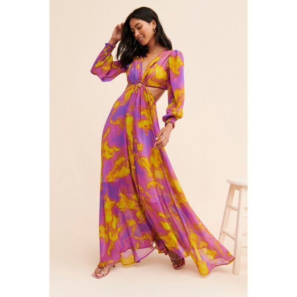 Delfi Selena Maxi Dress Size S